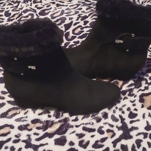 Black booties